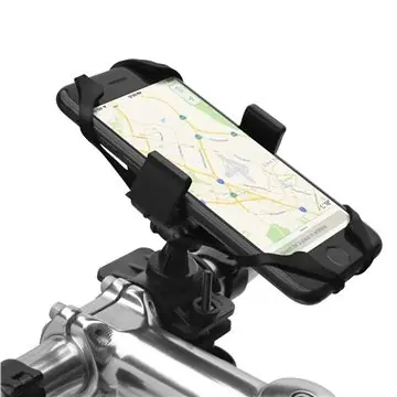 Spigen Velo A250 univerzální držák na řídítka černá / kompatibilní s telefony do šířky 6