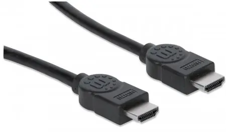 Manhattan HDMI kabel s ethernetem HDMI-HDMI 15m / stíněný / černá