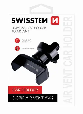 SWISSTEN S-GRIP AV-2 / držák do ventilace auta / od 3.5