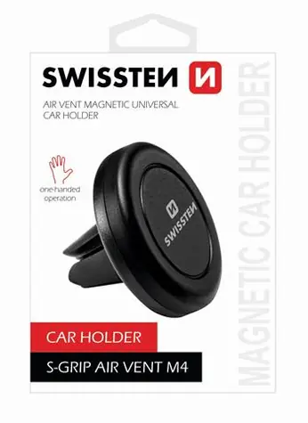 SWISSTEN S-GRIP M4 / Magnetický držák do ventilace auta 