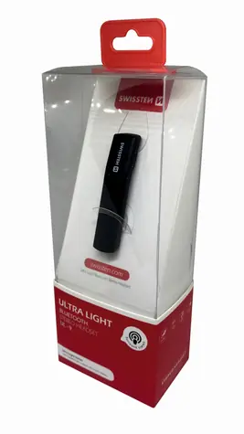 SWISSTEN ULTRA LIGHT UL-9 černá / Bluetooth headset 