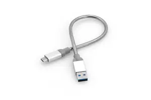 Verbatim Sync & Charge kabel USB-C to USB-A 30cm stříbrná / USB 3.1 