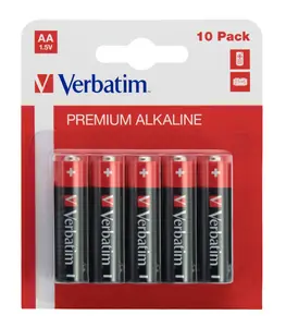 Verbatim Alkalické baterie AA 1.5V 10ks / blister