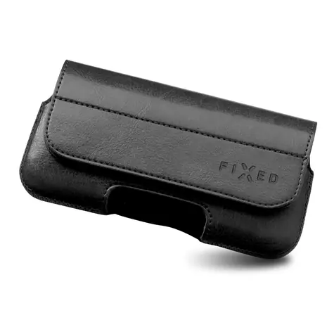 FIXED Sarif Horizontální pouzdro se zavíráním velikost 5XL+ černá / PU kůže
