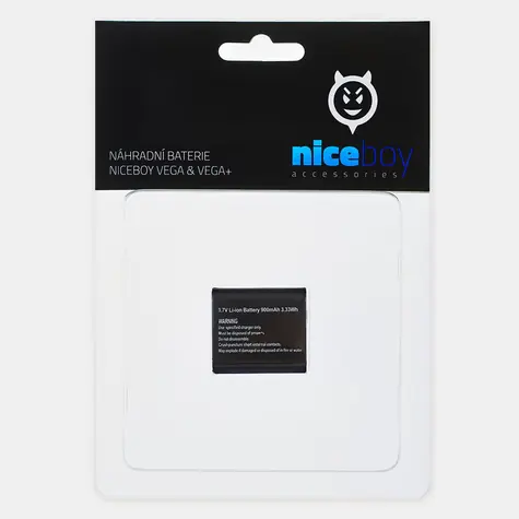 Niceboy Náhradní baterie pro VEGA & VEGA+ a VEGA 5 fun / 3.7V / 900mAh