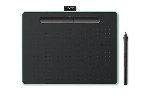 Wacom Intuos Comfot Plus M zelená / BT / rozlišení 2 540 LPI