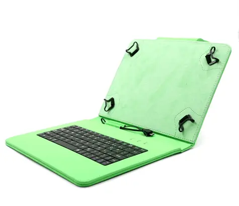 C-TECH PROTECT NUTKC-04 zelená / pouzdro univerzální s klávesnicí pro 9.7