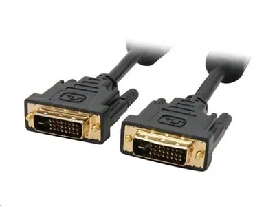 C-TECH propojovací kabel DVI-DVI M-M / DVI-D / dual link / 1.8m
