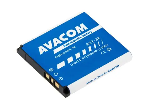 AVACOM Baterie do mobilu Sony Ericsson S510i & K770 / Li-Ion / 3.6V / 930mAh / (náhrada BST-38)