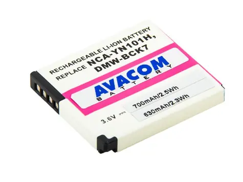 AVACOM baterie Panasonic DMW-BCK7 / Li-Ion / 3.6V / 700mAh / 2.6Wh