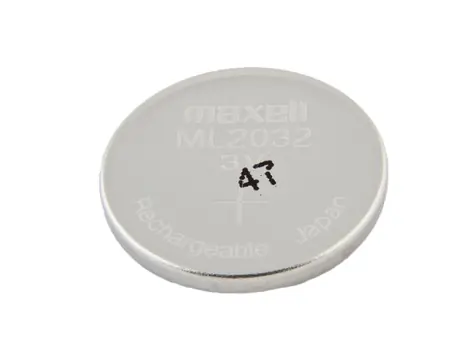 Maxell ML2032 65mAh / Nabíjecí knoflíková baterie / Li-Ion / 3V / 1ks