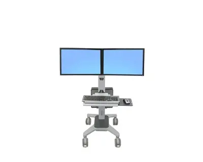 ERGOTRON Neo Flex Dual WideView WorkSpace / nastavitelná pracovní stanice / nosnost 5.4-18kg / zvýšení 51cm / sklon 90°