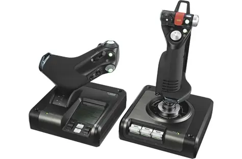 Logitech G Saitek Pro Flight - X52 Pro Flight System / ovládací páky pro letecké simulátory