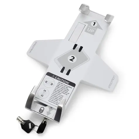 ERGOTRON Lockable Tablet Mount / Uzamykatelný držák tabletu / nosnost 2.3kg