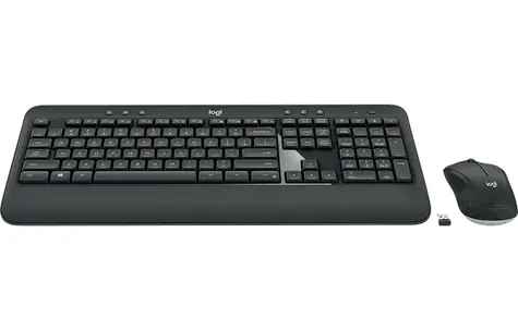 Logitech Wireless Desktop MK540 Advanced US / Klávesnice / Myš / USB / Šedá / US verze