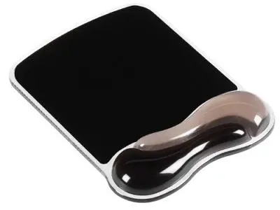 Kensington podložka pod myš Duo Gel Mouse Pad černo-šedá