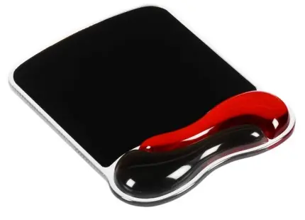 Kensington podložka pod myš Duo Gel Mouse Pad černo-červená