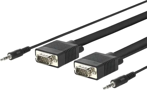 Vivolink Pro VGA + Audio M - M 15m / 1920x1200 / EDID / 15pin / trojí stínění