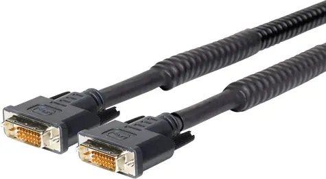 VivoLink Pro DVI - D kabel 24+1 M - M 15m / 4K 2K@60Hz / trojité stínění
