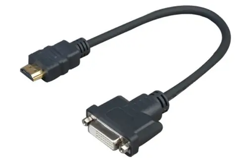 VivoLink Pro HDMI - DVI kabel M - F 0.2m / 1920x1080 a 4K 2K