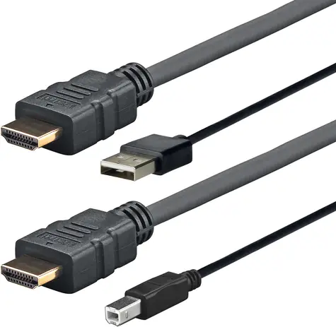 VivoLink Pro HDMI + USB 2.0 A - B kabel M - M 4m / 4K 2K @ 60 Hz / vhodný pro interaktivní tabule
