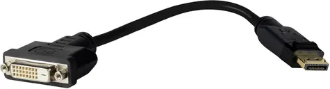 VivoLink Pro Displayport-DVI kabel 24+1 20cm / 1920x1080P@60Hz