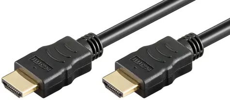 MicroConnect HDMI 2.0 kabel 3m / High Speed + Ethernet / M-M / 4Kx2K@60MHz / HDCP2.2 / zlacené kontakty / černá