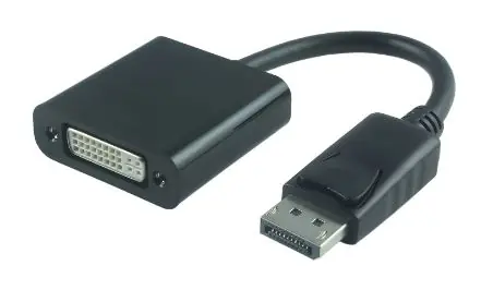 MicroConnect Adaptér DisplayPort 1.2 - DVI-I M-F / Dual-Link / 1920x1200 / 15cm / černá