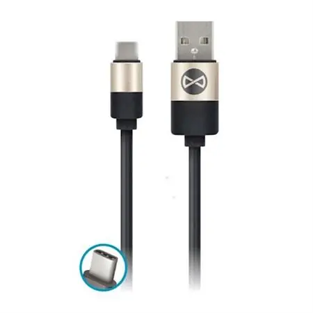 Forever MODERN Datový kabel TFO USB Type-C černá