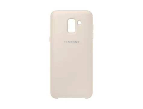 SAMSUNG Dvouvrstvý ochranný kryt pro Samsung Galaxy J6 zlatá