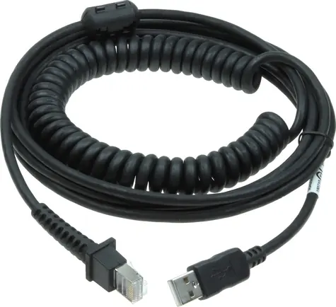 Datalogic kroucený kabel USB A 5m