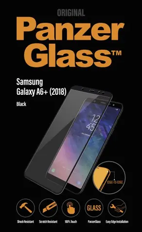 PanzerGlass Tvrzené sklo pro Samsung Galaxy A6+ (2018) černá