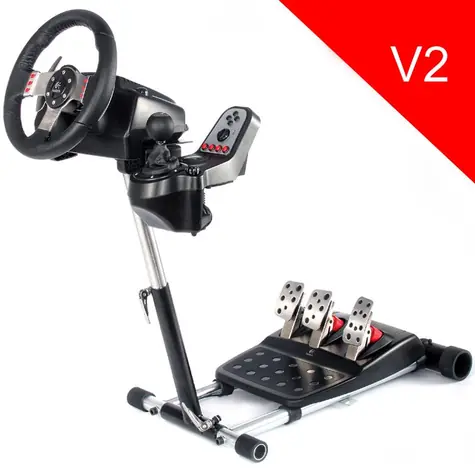 Wheel Stand Pro DELUXE V2 stojan na volant a pedály / pro Logitech G25 & G27 & G29 & G920