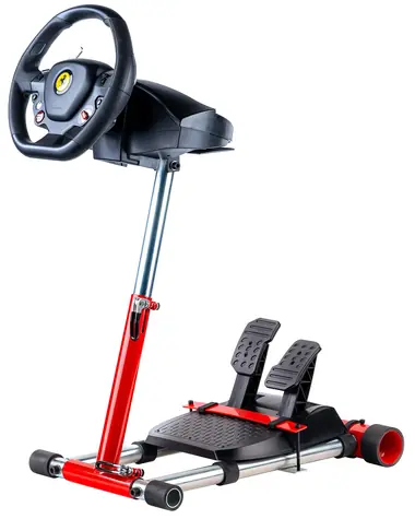 Wheel Stand Pro stojan na volant a pedály červená / pro Thrustmaster SPIDER T80 T100 T150 F458 F430