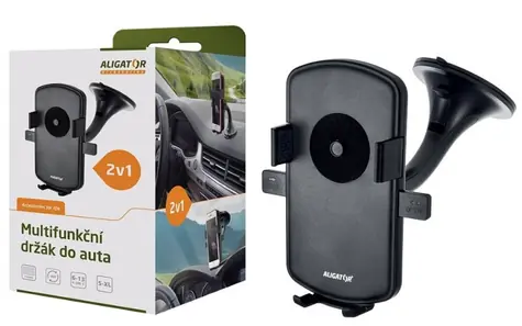 Aligator HA01 2v1 Univerzální držák / Šířka telefonu: 6 - 12.7cm