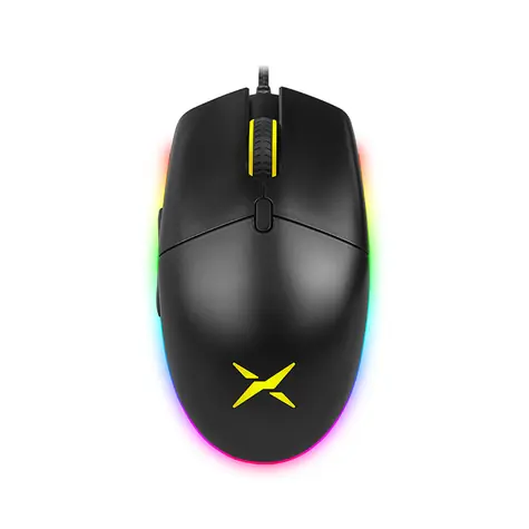 DELUX M630BU herní myš / laserová / USB / 6 tlačítek / RGB