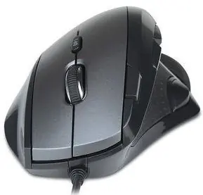 DELUX M910BU optická myš / 4000DPI / 6 tlačítek / USB / černá