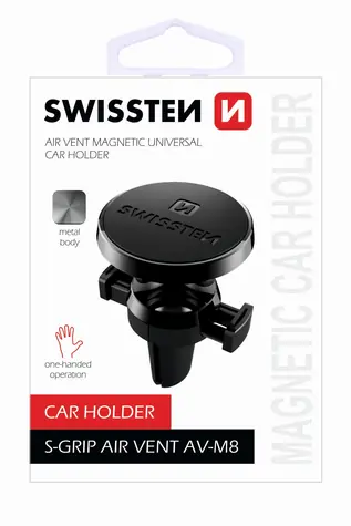 SWISSTEN S-GRIP AV-M8 / Magnetický držák do ventilace auta 