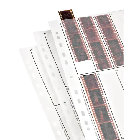 Hama obal na negativ 24x36 mm 25 ks / pergamen matný / 250x315 mm