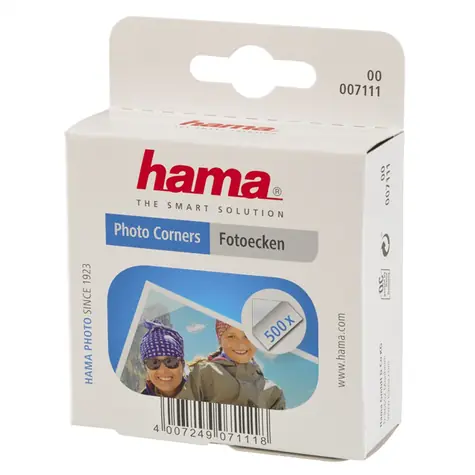 Hama fotorůžky samolepicí transparentní 500 ks 