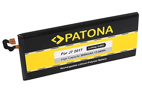 PATONA baterie pro mobilní telefon Samsung Galaxy J7 2017 / 3600mAh / 3.85V / Li-Pol