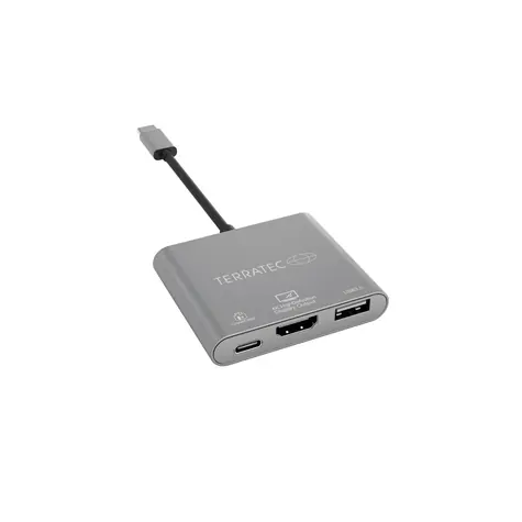 TERRATEC Connect C3 / adaptér USB Type-C na Type-C PD & HDMI & USB3.0