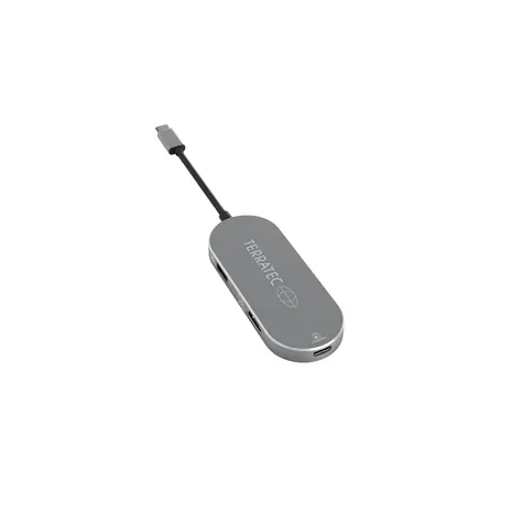 TERRATEC Connect C5 / adaptér USB Type-C na Type-C PD & HDMI & 2x USB3.0 / čtečka