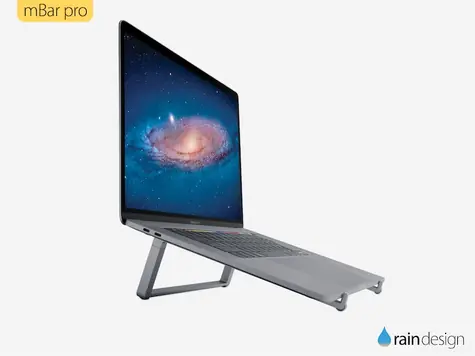 Rain Design mBar stojánek pro notebook / šedá