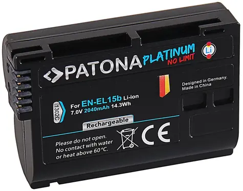 PATONA baterie pro foto Nikon EN-EL15B / 2040mAh / Li-Ion Platinum