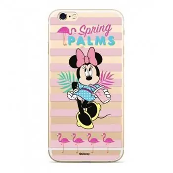 Disney Minnie 028 Back Cover pro Apple iPhone XS transparentní