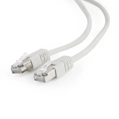 Lindy S FTP CAT6 3m bílá / Patch kabel / RJ45-RJ45 / PIMF LSOH 