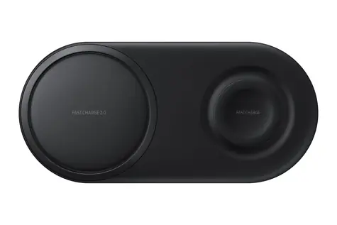 SAMSUNG Duo Pad Bezdrátová nabíjecí podložka černá 