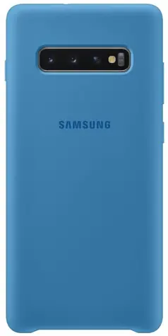 SAMSUNG Silicon Cover zadní kryt pro Samsung Galaxy S10 Plus modrá  