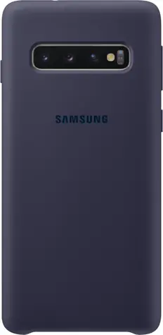 SAMSUNG Silicon Cover zadní kryt pro Samsung Galaxy S10 modrá (Navy) 